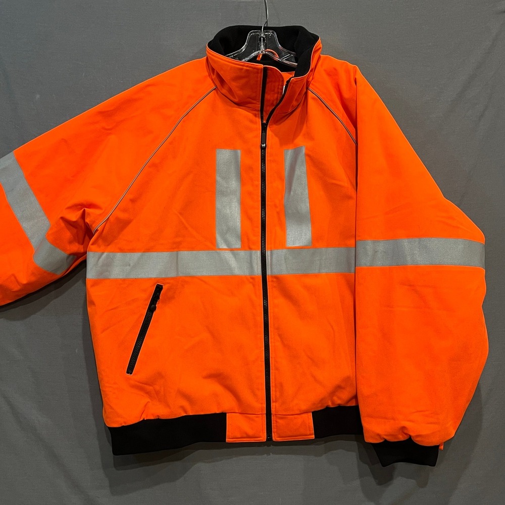 WearGuard Aramark Hi-Vis‎ 3 Season Jacket Orange Mens 3XL Reflective Class 2